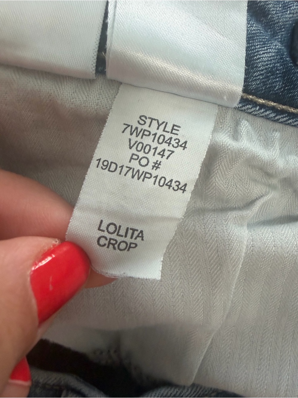 Lucky Brand Lolita Crop Jeans Womens 12/31 Light Wash Mid Rise Stretch - Picture 11 of 11
